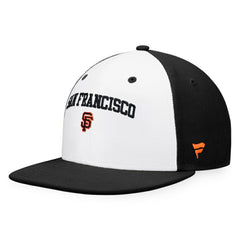 San Francisco Giants Fanatics Iconic Color Blocked Fitted Hat Outlet