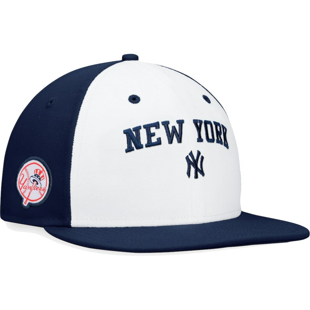 New York Yankees Fanatics Iconic Color Blocked Fitted Hat Online
