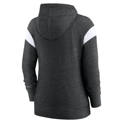 Arizona Cardinals Women's Monaco Lightweight Full-Zip Hoodie - Heather Black/White - Nike