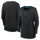 Carolina Panthers Women's Rewind Playback Icon Performance Pullover Sweatshirt - Black - Nike