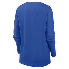 Los Angeles Rams Women's Rewind Playback Icon Performance Pullover Sweatshirt - Royal - Nike