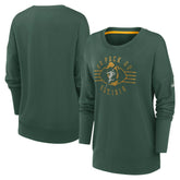 Green Bay Packers Women's Rewind Playback Icon Performance Pullover Sweatshirt - Green - Nike