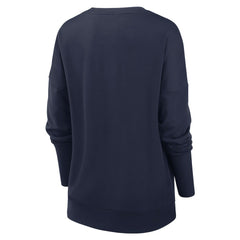 New York Giants Women's Rewind Playback Icon Performance Pullover Sweatshirt - Navy - Nike