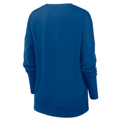Indianapolis Colts Women's Rewind Playback Icon Performance Pullover Sweatshirt - Royal - Nike