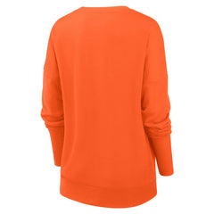 Chicago Bears Women's Rewind Playback Icon Performance Pullover Sweatshirt - Orange - Nike