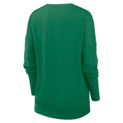 New York Jets Women's Rewind Playback Icon Performance Pullover Sweatshirt - Green - Nike