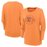 Tampa Bay Buccaneers Women's Rewind Playback Icon Performance Pullover Sweatshirt - Orange - Nike