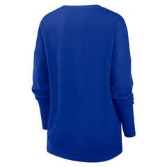 Seattle Seahawks Women's Rewind Playback Icon Performance Pullover Sweatshirt - Royal - Nike