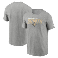 New Orleans Saints Muscle T-Shirt - Heathered Gray - Nike