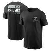 Las Vegas Raiders Team Incline T-Shirt - Black - Nike
