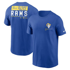 Los Angeles Rams Team Incline T-Shirt - Royal - Nike