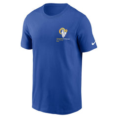 Los Angeles Rams Team Incline T-Shirt - Royal - Nike