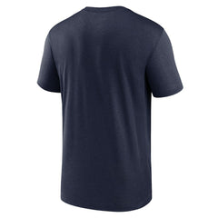 New England Patriots Horizontal Lockup Legend T-Shirt - Navy - Nike