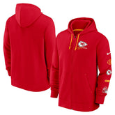 Kansas City Chiefs Surrey Full-Zip Hoodie - Red - Nike
