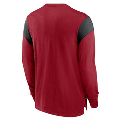 Arizona Cardinals Rewind Playback Helmet Long Sleeve T-Shirt - Cardinal - Nike