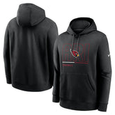 Arizona Cardinals City Code Club Fleece Pullover Hoodie - Black - Nike