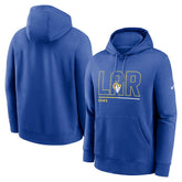 Los Angeles Rams City Code Club Fleece Pullover Hoodie - Royal - Nike