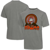 Cleveland Browns Junk Food Wonderland Infinity Vibe T-Shirt - Graphite - NFL
