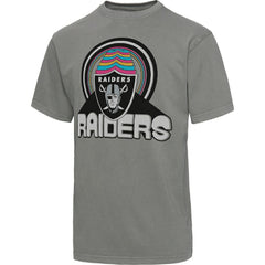 Las Vegas Raiders Junk Food Wonderland Infinity Vibe T-Shirt - Graphite - NFL