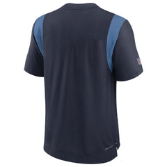 Tennessee Titans Sideline Tonal Logo Performance Player T-Shirt - Navy - Nike