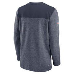 Tennessee Titans Sideline Lockup Performance Quarter-Zip Top - Navy - Nike