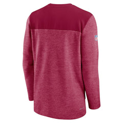 Washington Commanders Sideline Lockup Performance Quarter-Zip Top - Burgundy - Nike