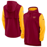 Washington Commanders Sideline Player Quarter-Zip Hoodie - Burgundy/Gold - Nike