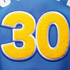 Stephen Curry Golden State Warriors Pro Standard Name & Number Short Sleeve Pullover Hoodie Royal