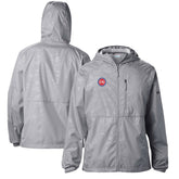 Columbia Detroit Pistons Camo Flash Forward Full-Zip Windbreaker Jacket Gray
