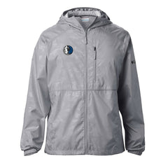 Columbia Dallas Mavericks Camo Flash Forward Full-Zip Windbreaker Jacket Gray