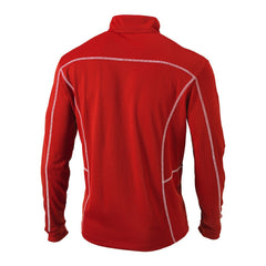 Columbia Atlanta Hawks Shotgun Quarter-Zip Pullover Jacket Red