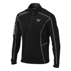 Columbia Charlotte Hornets Team Shotgun Quarter-Zip Pullover Jacket Black
