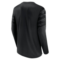 Las Vegas Raiders Square Off Long Sleeve T-Shirt - Black/Silver - Fanatics