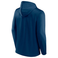 Chicago Bears Ball Carrier Full-Zip Hoodie - Navy - Fanatics