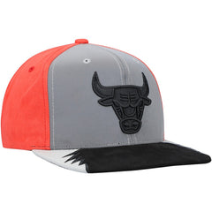 Mitchell & Ness Chicago Bulls Day 5 Snapback Hat Gray/Red