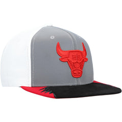 Mitchell & Ness Chicago Bulls Day 5 Snapback Hat Gray/White