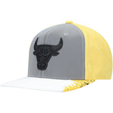 Mitchell & Ness Chicago Bulls Day 5 Snapback Hat Gray/Yellow