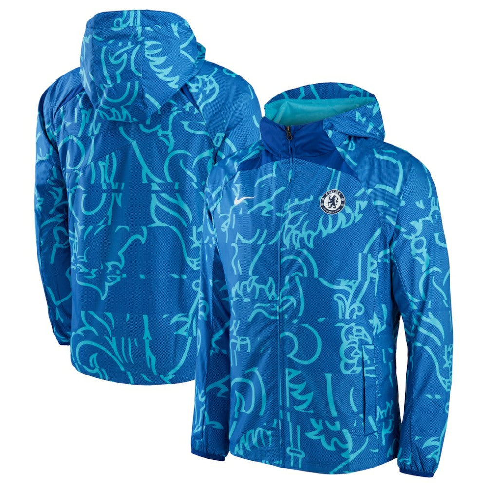Nike - Chelsea AWF Raglan Full-Zip Jacket - Blue