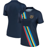 Nike - Barcelona Women's 2022/23 Pre-Match AWAY Performance Top - Navy