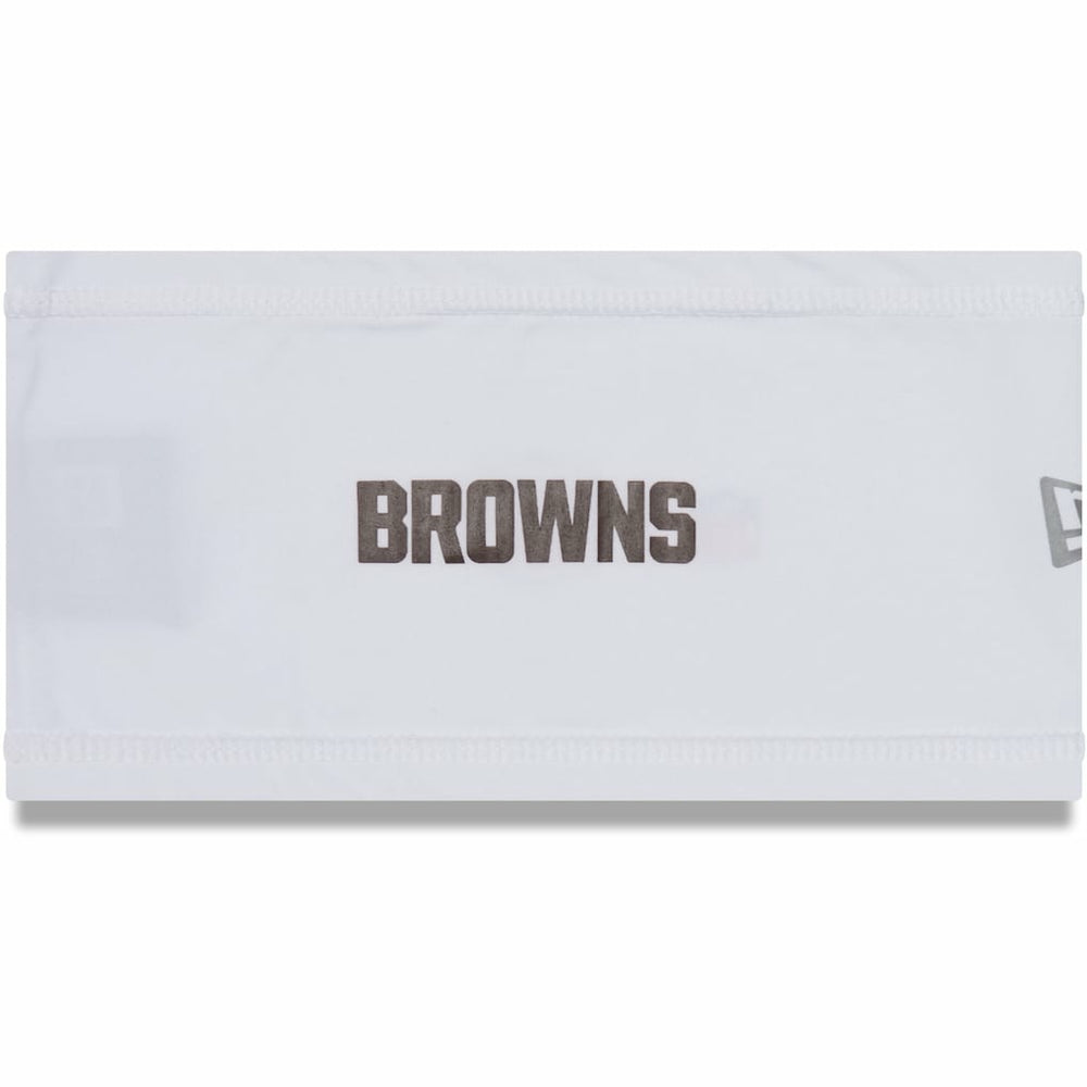 Cleveland Browns New Era Training Camp COOLERA Headband - White - NFL