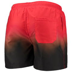 Cleveland Browns FOCO Dip-Dye Swim Shorts - Orange/Brown - NFL