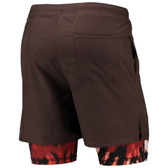 Cleveland Browns FOCO Running Shorts - Brown - NFL