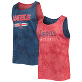 Los Angeles Angels FOCO Floral Reversible Mesh Tank Top for sale