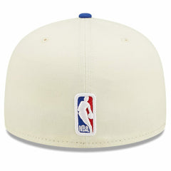 New Era Philadelphia 76ers 2022 NBA Draft 59FIFTY Fitted Hat Cream/Royal