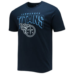 Tennessee Titans Junk Food Bold Logo T-Shirt - Navy - NFL