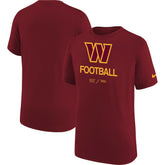 Washington Commanders Youth Sideline Legend Performance T-Shirt - Burgundy - Nike