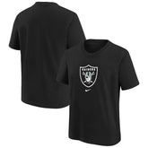 Las Vegas Raiders Preschool Team Wordmark T-Shirt - Black - Nike