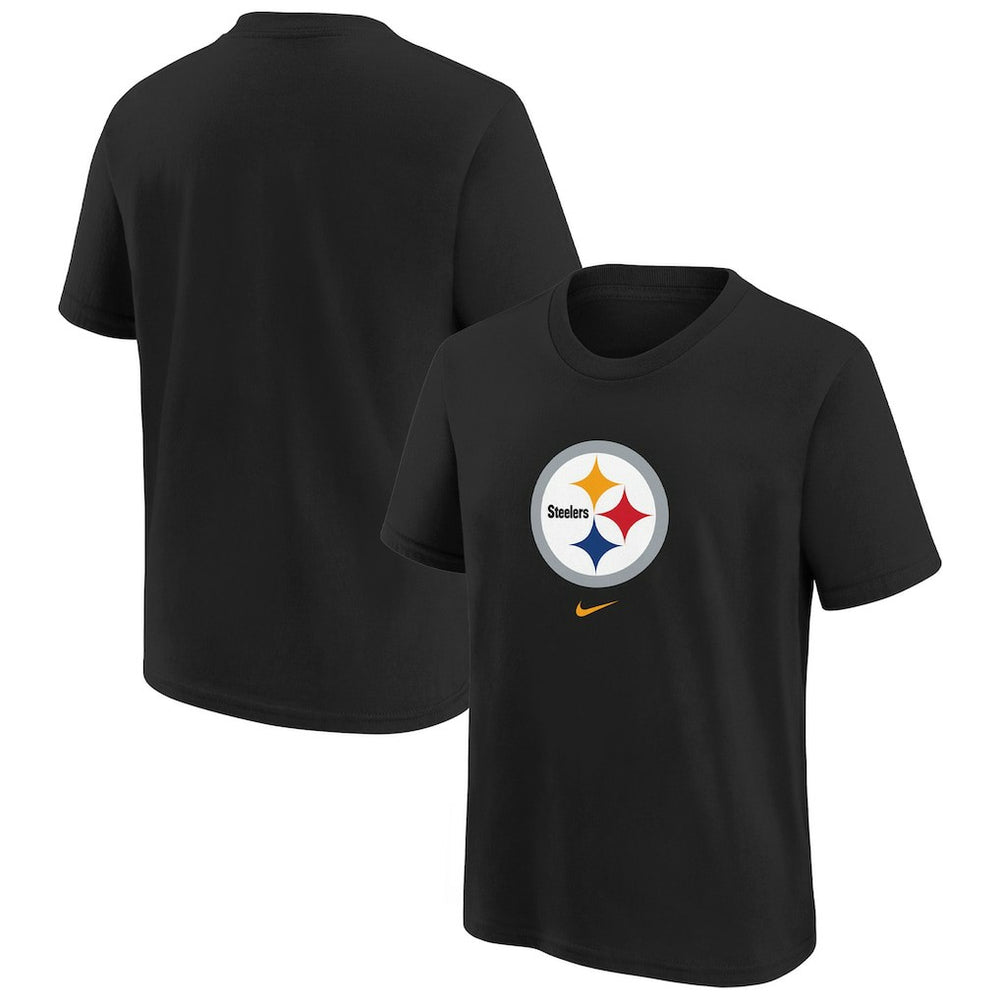 Pittsburgh Steelers Preschool Team Wordmark T-Shirt - Black - Nike