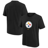Pittsburgh Steelers Preschool Team Wordmark T-Shirt - Black - Nike
