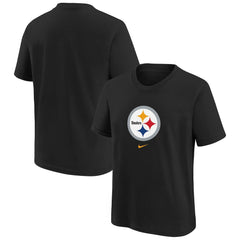 Pittsburgh Steelers Preschool Team Wordmark T-Shirt - Black - Nike